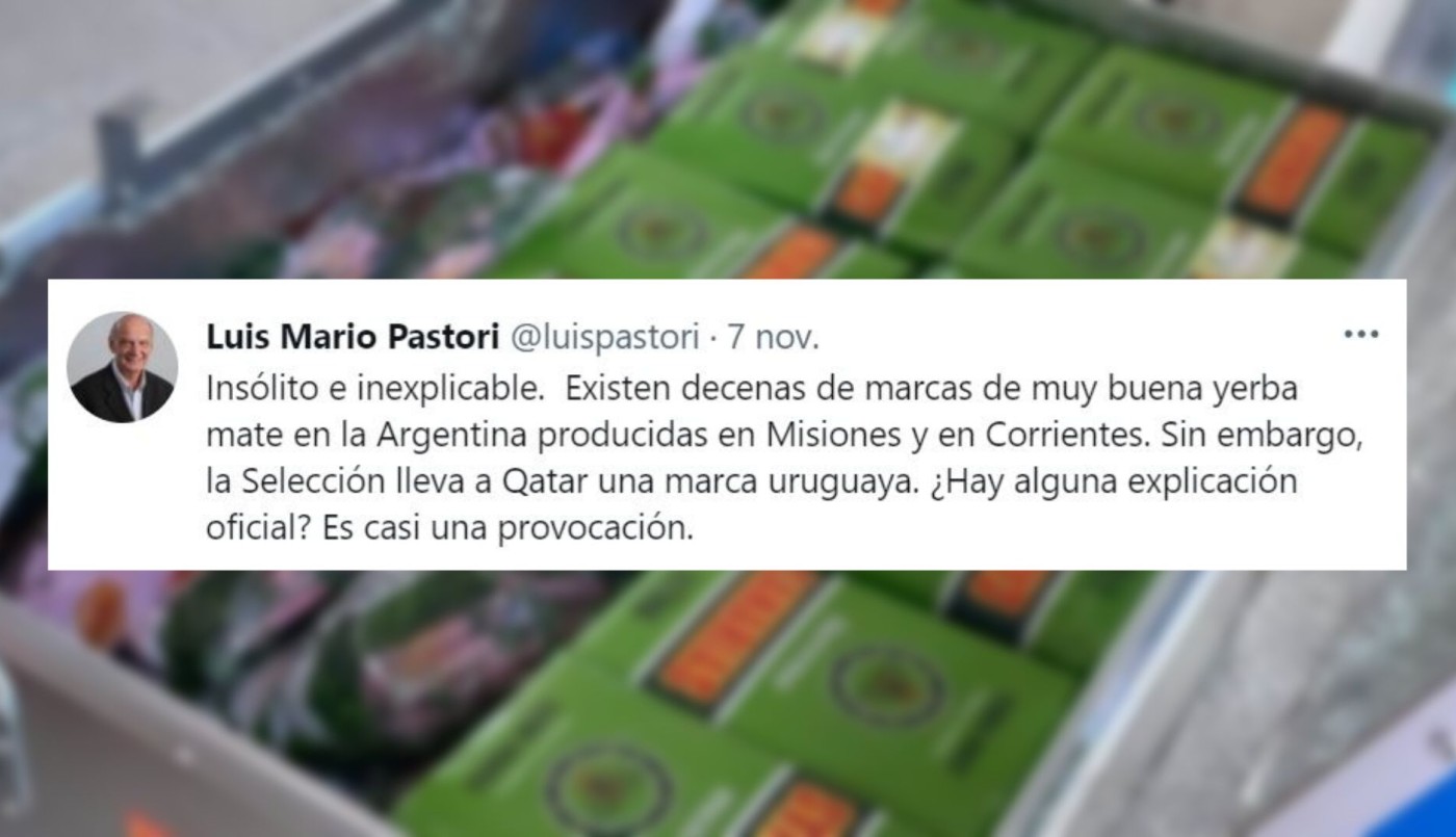 La Selección lleva una yerba uruguaya al Mundial y un político protestó: "Provocación" | Actualidad