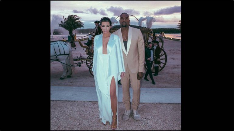 Kim Kardashian reveló fotos inéditas de su lujosa boda | Espectáculos