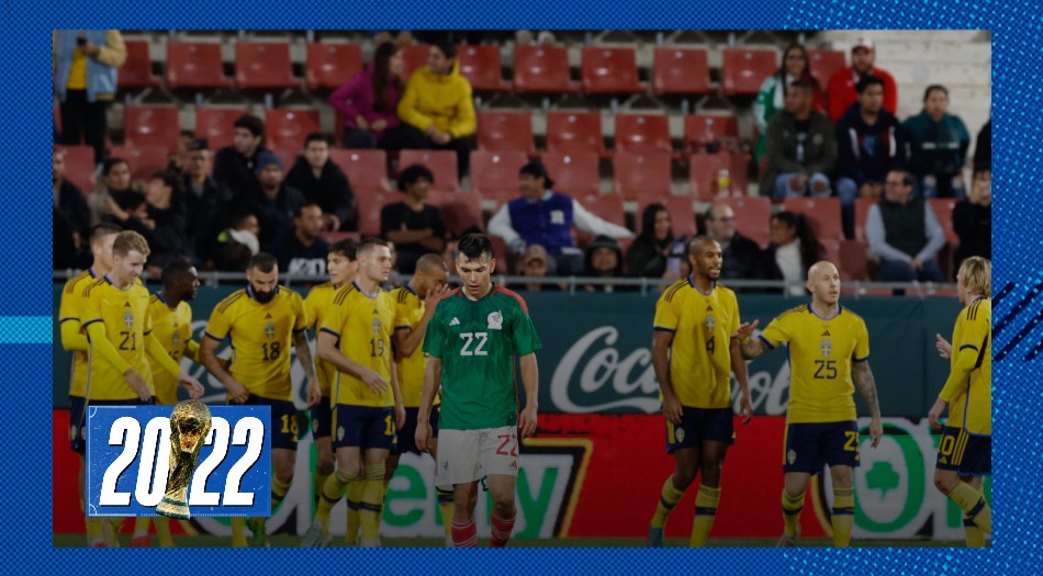 México perdió con Suecia y cerró su preparación para el inicio de Qatar 2022 | Qatar 2022