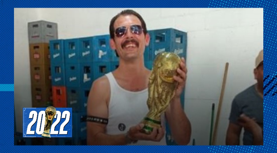 Un 'Freddie Mercury' argentino viaja a Catar gracias al sorteo de su auto | Qatar 2022