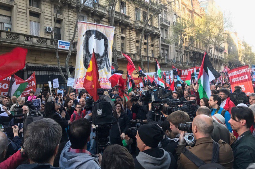 Actos de repudio a la presencia del primer ministro de Israel en Buenos Aires | Política