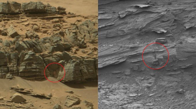 ¿Vida en Marte? aseguran que la sonda Curiosity fotografió a una mujer en una cueva | Curiosidades