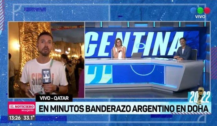 Nuevo banderazo argentino en Doha | Qatar 2022