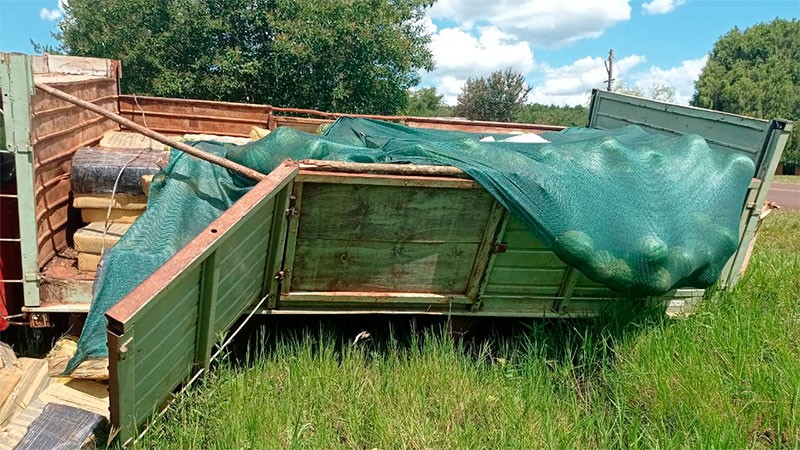 Camión despistó en la ruta: descubrieron que llevaba 4 toneladas de marihuana entre sandías y melones | Actualidad