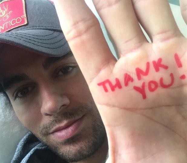 Luego de su accidente con el drone, Enrique Iglesias agradeció el apoyo | Espectáculos