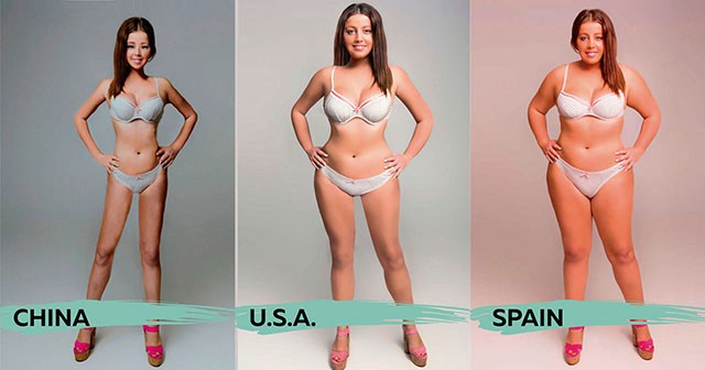 Photoshop: Mirá como cambia el criterio de belleza según el país | Curiosidades