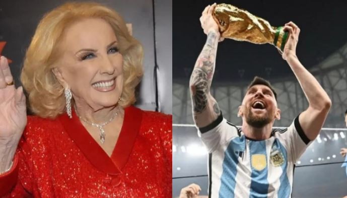 Mirtha Legrand subastó la camiseta autografiada por Messi y recaudó más de $11 millones | Espectáculos