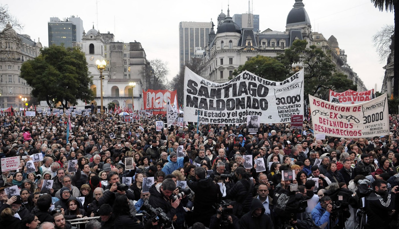 Organismos de derechos humanos convocaron a una marcha por Santiago Maldonado | Política