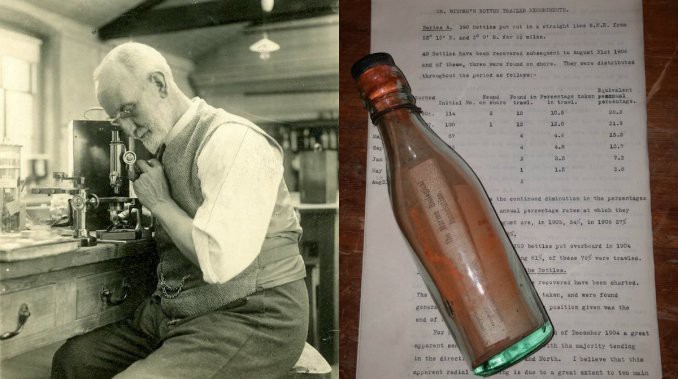 Encontraron una botella con un mensaje que estuvo 108 años en el mar | Curiosidades
