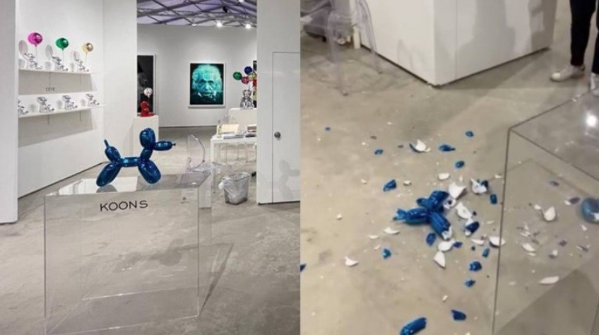 Una mujer rompió por accidente una escultura de Jeff Koons valuada en US$42 mil | Internacionales