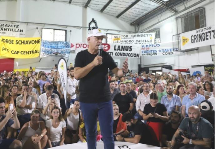 Grindetti formalizó su candidatura en Buenos Aires: "A la provincia hay que darla vuelta como una media" | Política