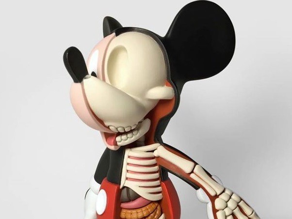 El artista que revela el interior de los personajes infantiles | Curiosidades