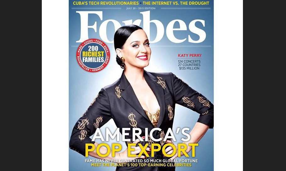 Listado Forbes: Katy Perry es la artista mejor pagada del mundo | Espectáculos