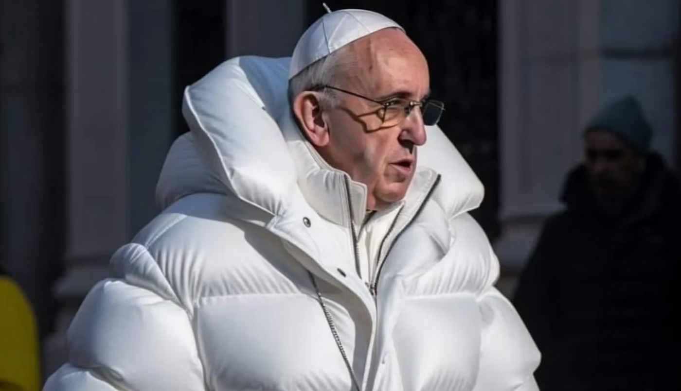Una foto del Papa con campera fue viral | Internacionales