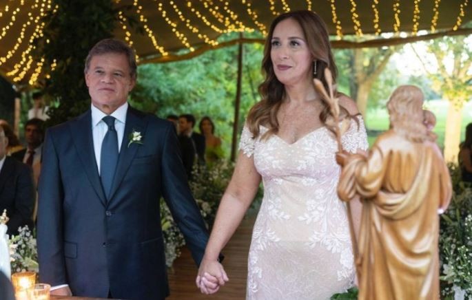 Se casaron María Eugenia Vidal y Quique Sacco | Política