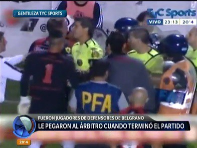 Morón le ganó a Defensores de Belgrano y el partido terminó en escándalo | Deportes