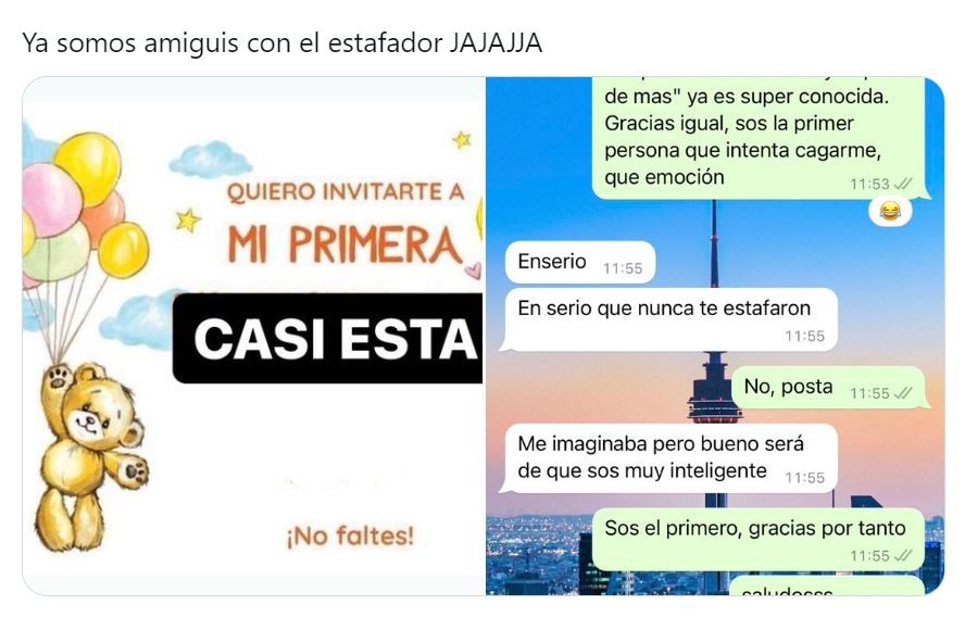 La quisieron engañar para robarle y se terminó haciendo amiga del estafador | Curiosidades