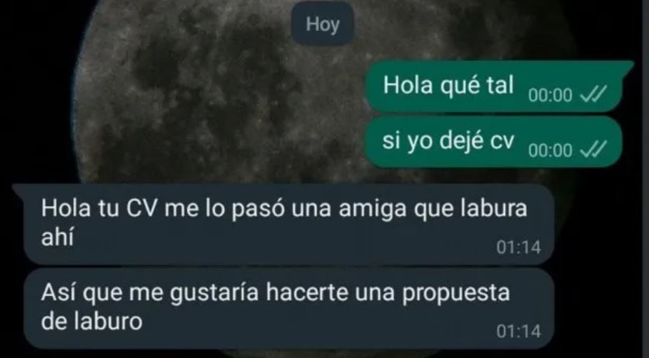 Dejó su CV en una cafetería y le llegó una propuesta que la preocupó | Actualidad