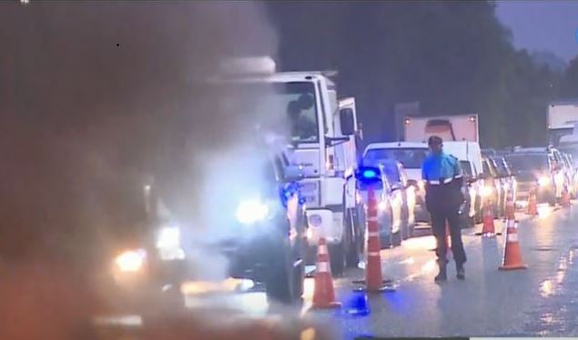 Corte total en ambas manos de la Autopista Riccheri: tránsito colapsado y grandes demoras | Actualidad