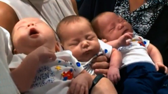 La historia de la mujer que dio a luz trillizos idénticos | Curiosidades