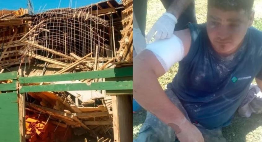 Derrumbe en una obra en construcción en Nordelta: hay cinco heridos | Actualidad