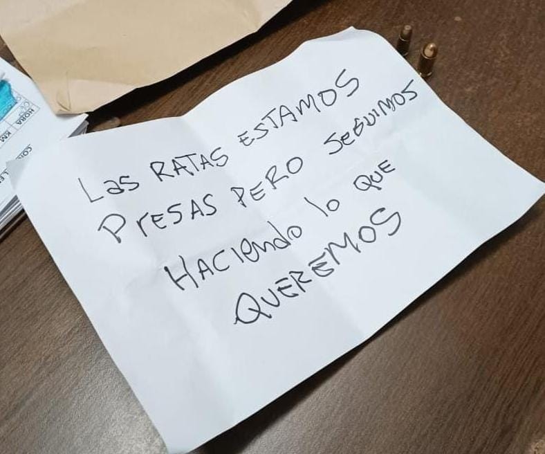 Con dos balas y un mensaje mafioso amenazaron al Intendente de Venado Tuerto | Política