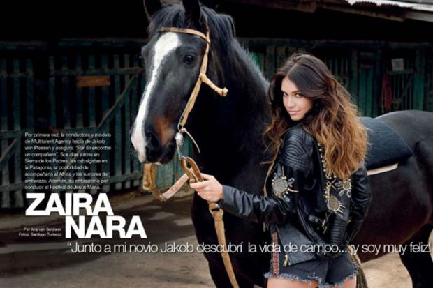 La sensual producción de fotos de Zaira Nara | Espectáculos