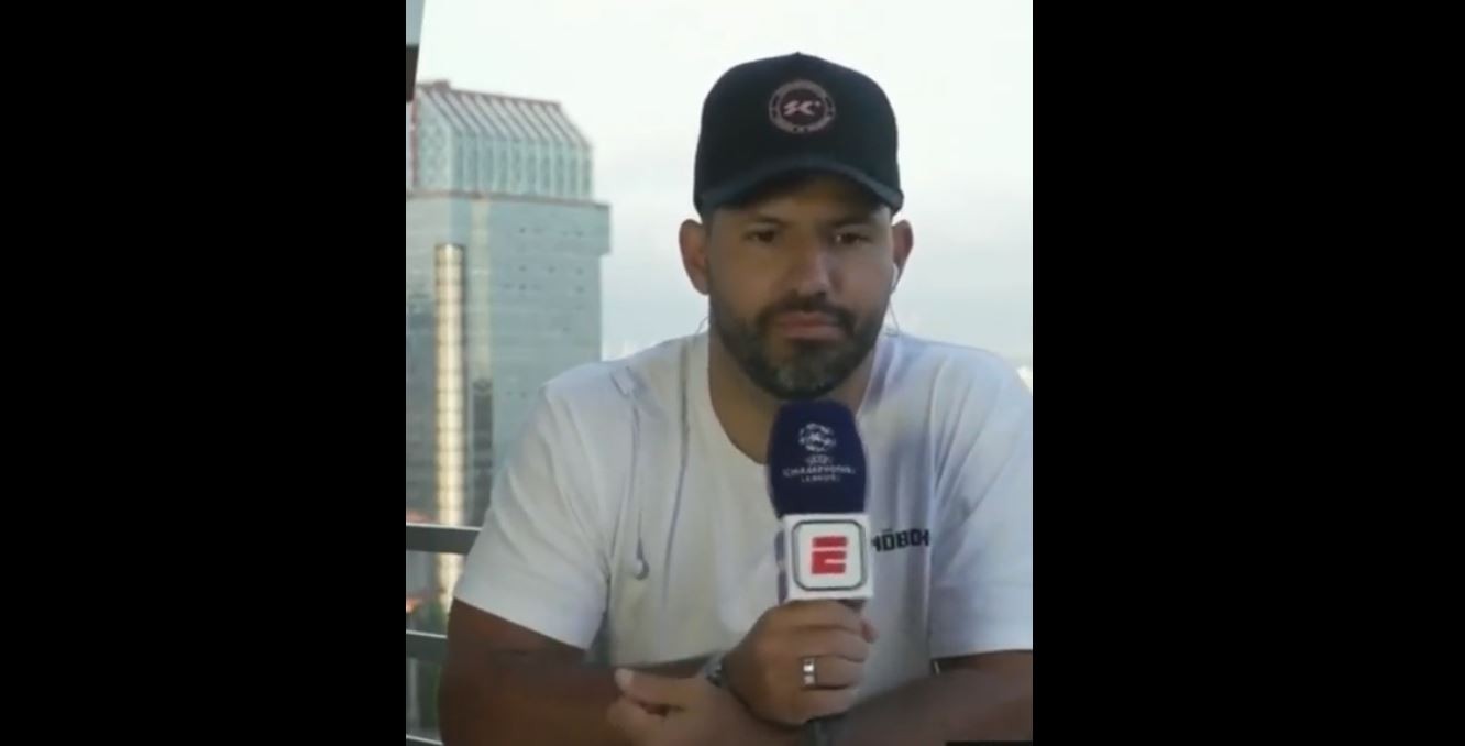 La reacción del Kun Agüero por la decisión de Messi de ir al Inter Miami: "Le mandé la tabla de la MLS" | Deportes