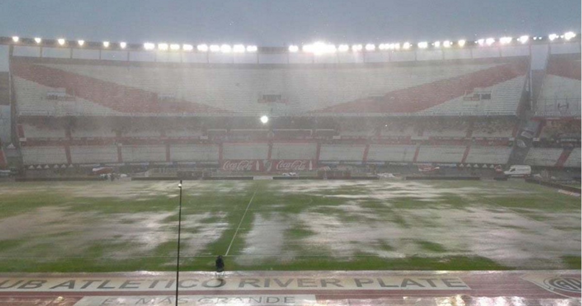 Por el mal tiempo, se suspendió el debut de River ante Quilmes | Deportes