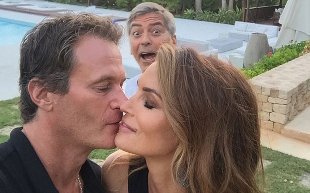 George Clooney boicoteó una selfie de Cindy Crawford | Espectáculos