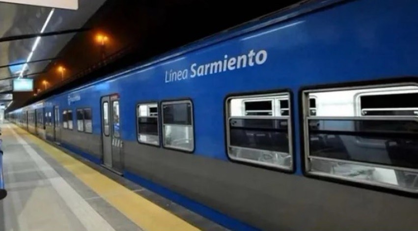 Tras levantarse la medida de fuerza, comienza funcionar el tren Sarmiento | Actualidad