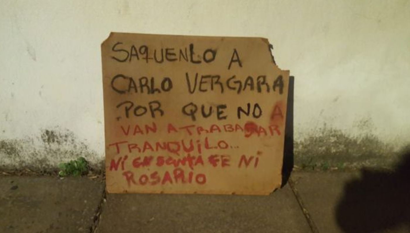 Balearon sedes de la UOCRA en Rosario y Santa Fe y dejaron mensajes intimidatorios | Actualidad