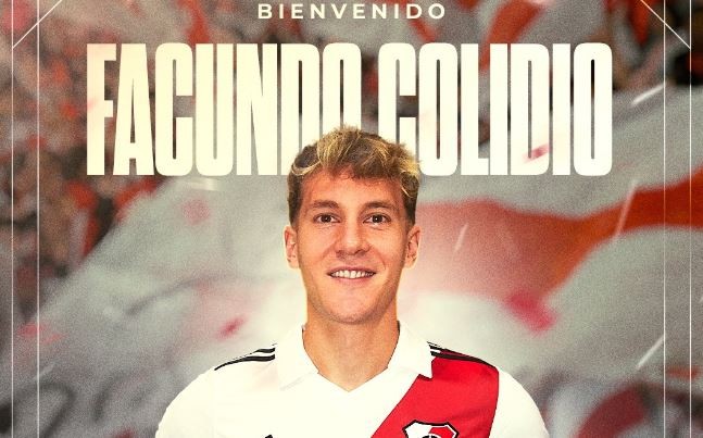 River presentó a Colidio: la primera foto con la camiseta del Millonario | Deportes