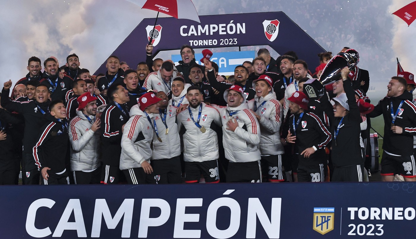 El festejo del campeón: River recibió la copa y celebró con su gente | Deportes