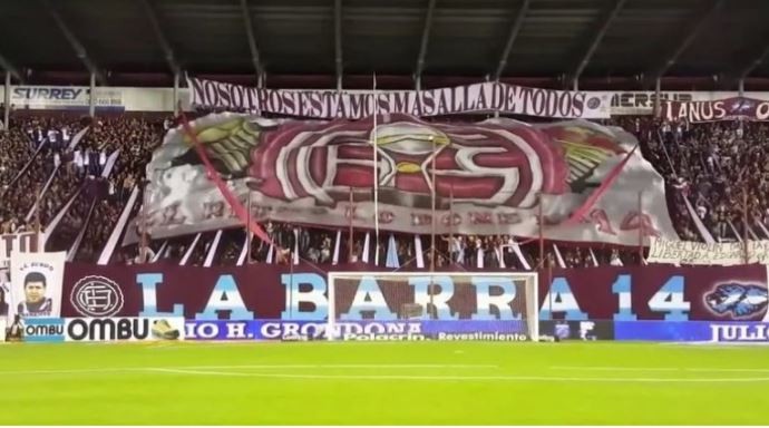 Feroz enfrentamiento entre barras de Lanús en las cercanías del estadio | Deportes