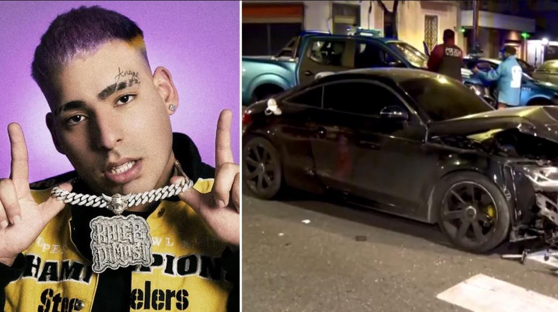 Indagan al trapero Kaleb Di Masi por los choques e intento de fuga | Actualidad