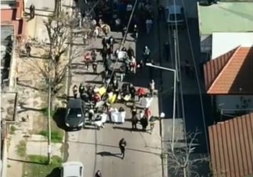 #JusticiaporMorena: Vecinos de Lanús marchan para reclamar seguridad | Actualidad