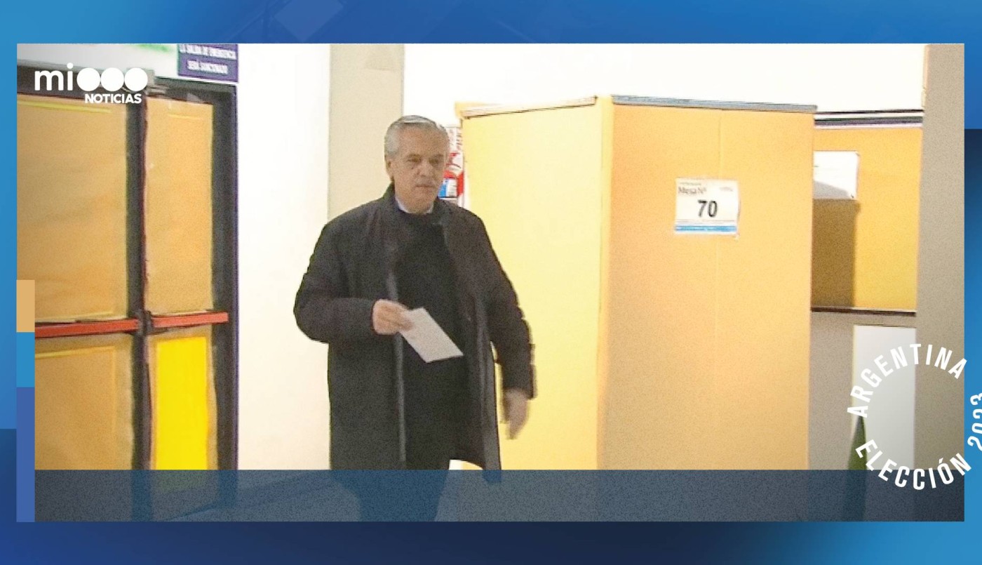 Tras votar, el Presidente confirmó que esperará los resultados en Olivos | Elecciones 2023