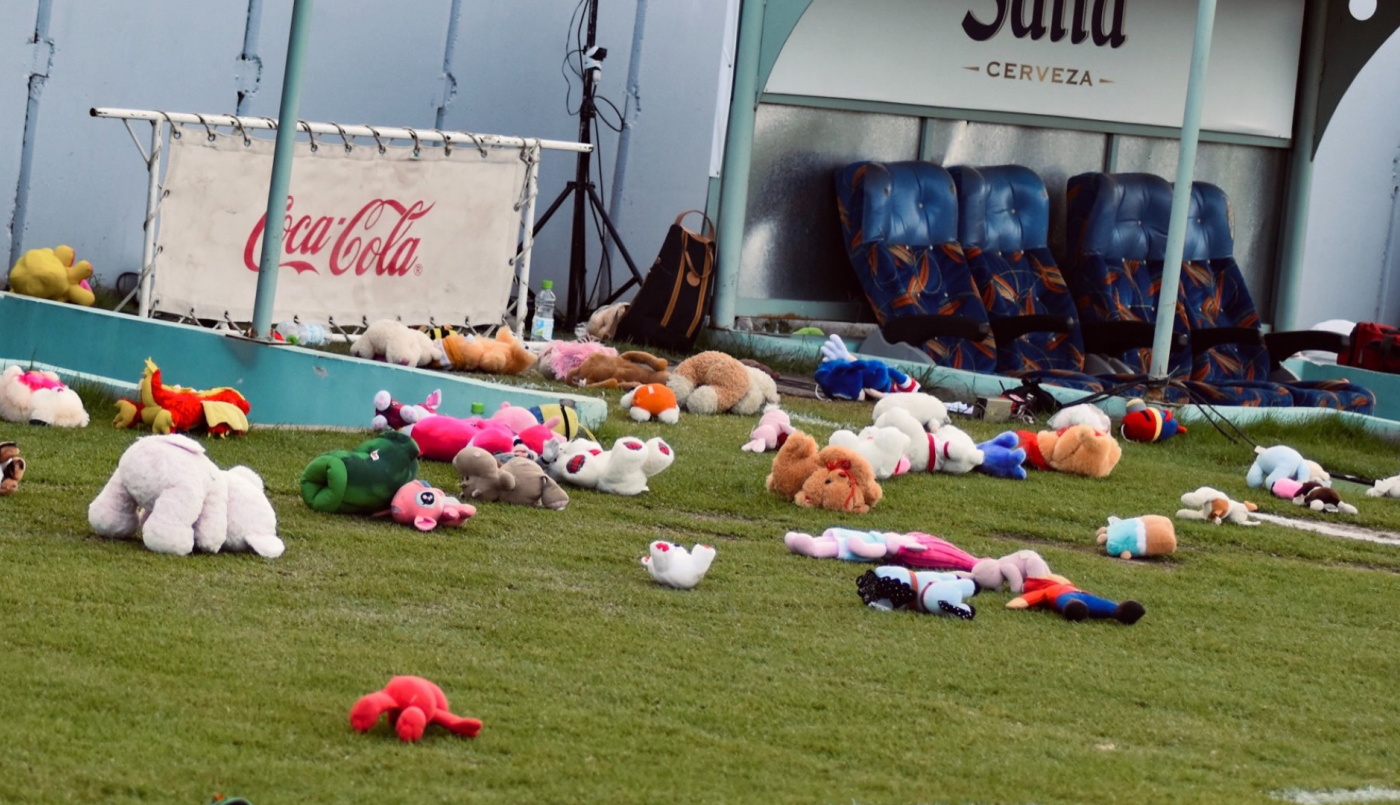 Lluvia de peluches: el gran gesto solidario del Club Central Norte | Deportes