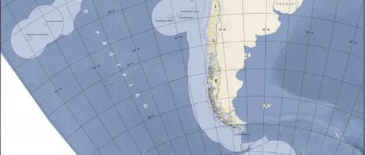 Queja de Cancillería por un mapa de la Armada chilena que se adjudica espacio argentino | Política