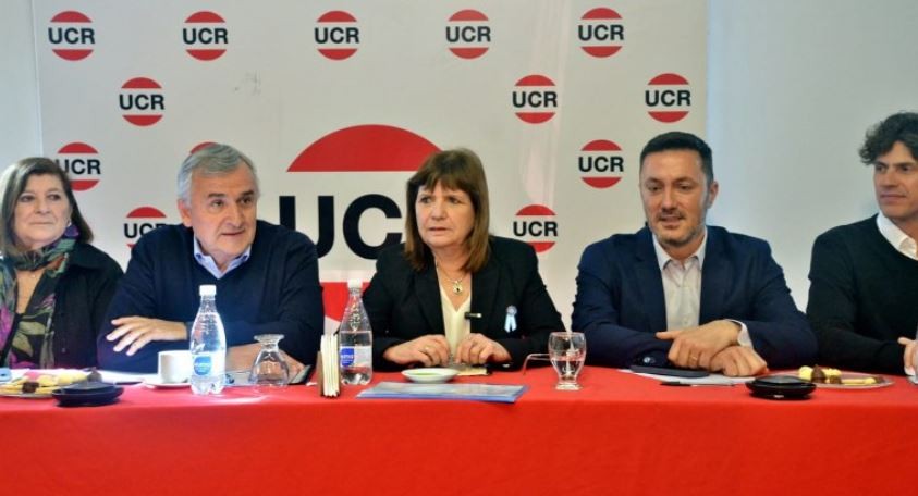 Nueva foto de unidad: Bullrich recibió el apoyo de la UCR | Elecciones 2023