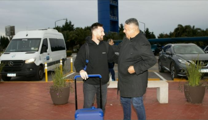 Llegó Messi y hoy entrena con la Selección | Deportes