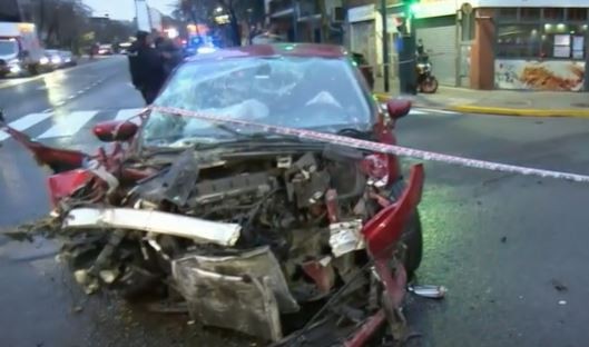 Siete heridos en un choque múltiple en el barrio porteño de Balvanera | Actualidad