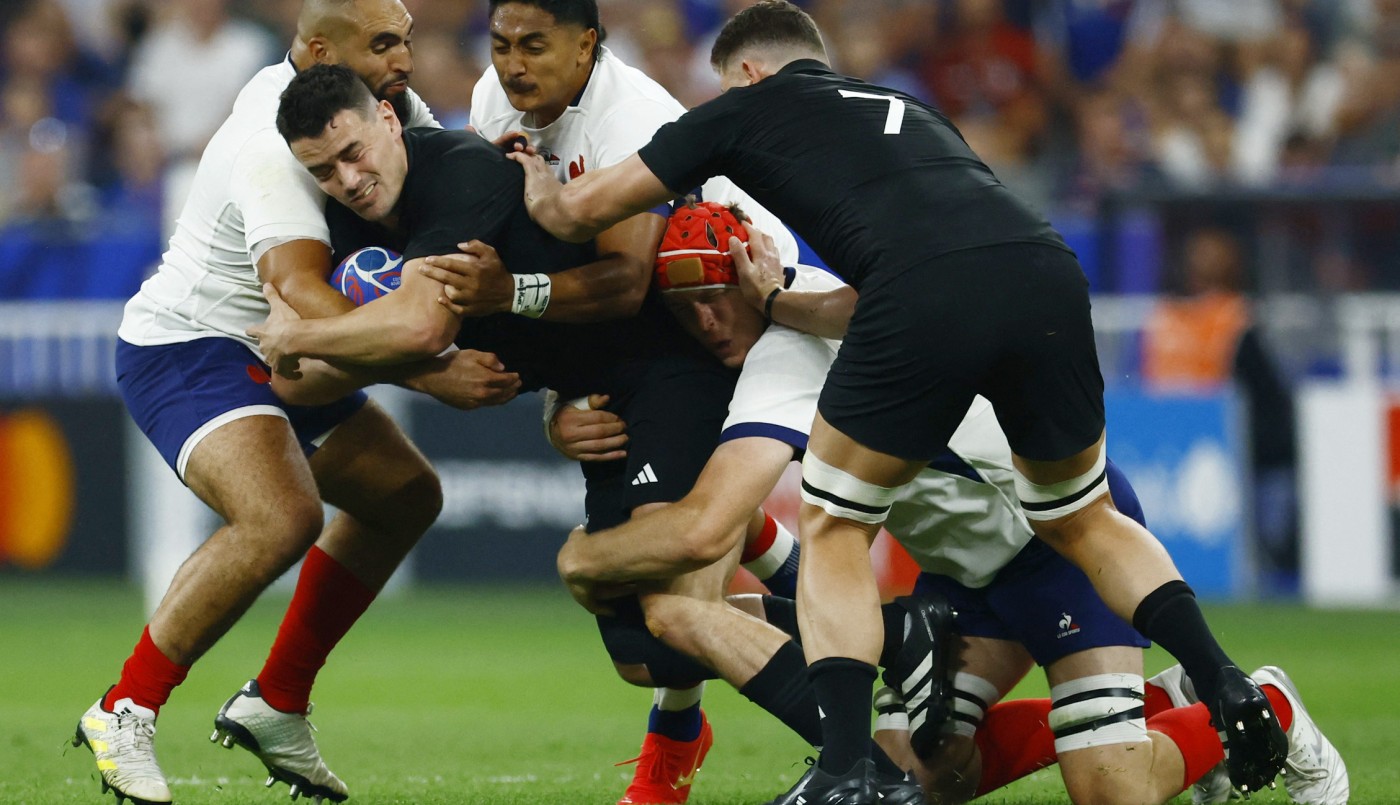 Mundial de Rugby: Francia se llevó un gran triunfo ante los All Blacks en el partido inaugural | Deportes