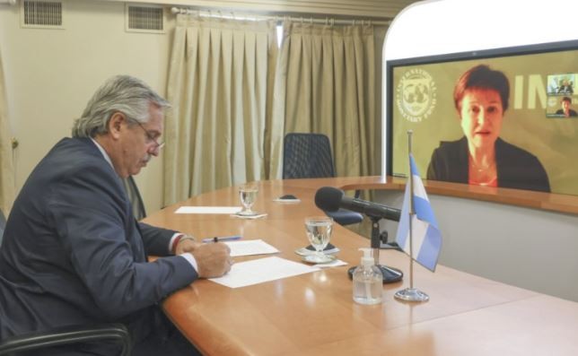 Alberto Fernández: "El staff del FMI tiene la misma lógica que un fondo buitre" | Política