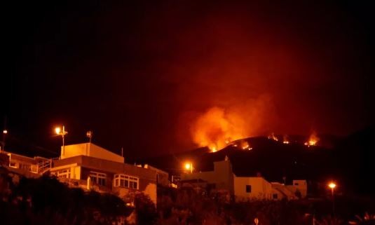 Evacúan a 3.000 personas por un incendio forestal en isla española de Tenerife | Clima, naturaleza y medio ambiente