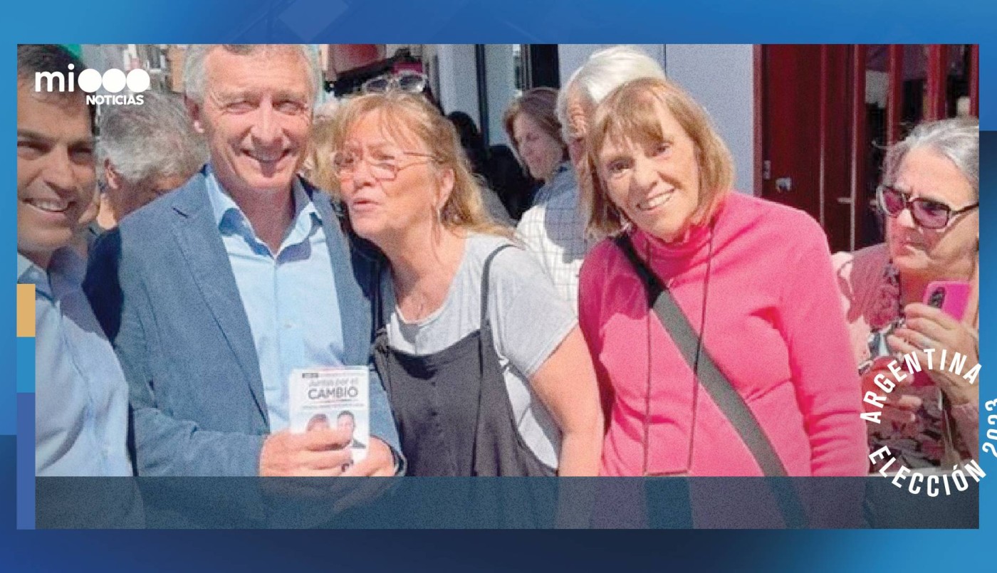 Macri se sumó a la campaña de Bullrich: repartió boletas con candidatos de Juntos por el Cambio | Elecciones 2023