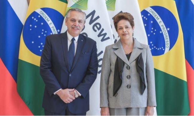 Alberto Fernández se reunió con Dilma Rousseff en Shangai: Argentina adhirió al banco de los BRICS | Política