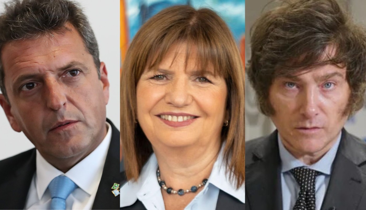 Sergio Massa, Patricia Bullrich y Javier Milei: las principales definiciones de los candidatos en Telefe Noticias | Elecciones 2023