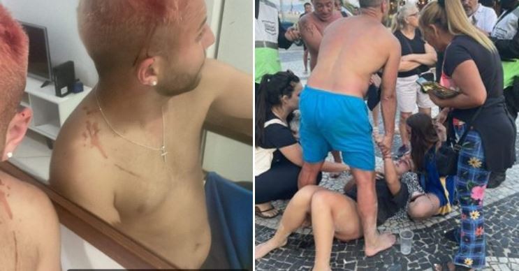 Barras de Fluminense atacaron e hirieron a hinchas de Boca en Copacabana | Deportes